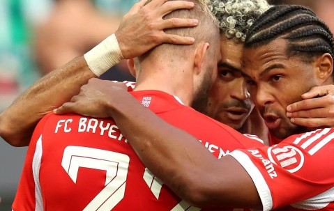 足球赔率-拜仁本赛季德甲下半场进了42球，其他球队总进球数最多38球